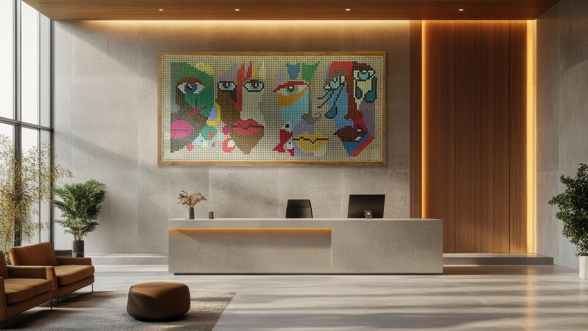 Rattan gets a new weave: Bengaluru’s Veyari turns cane furniture into embroidered art