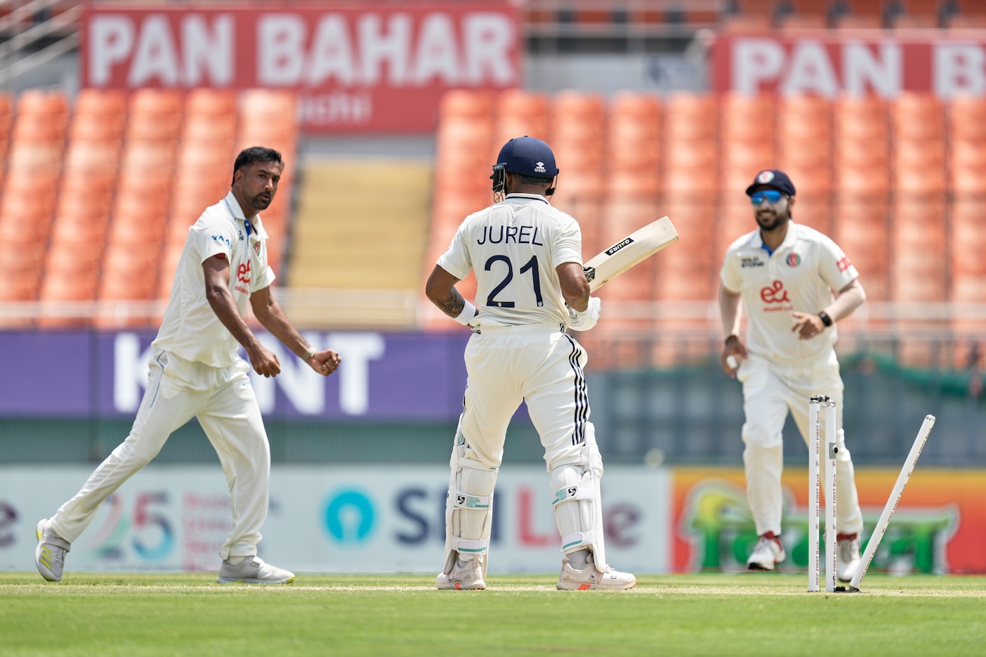 India march ahead despite Saleem's strikes, Pant misses out on century