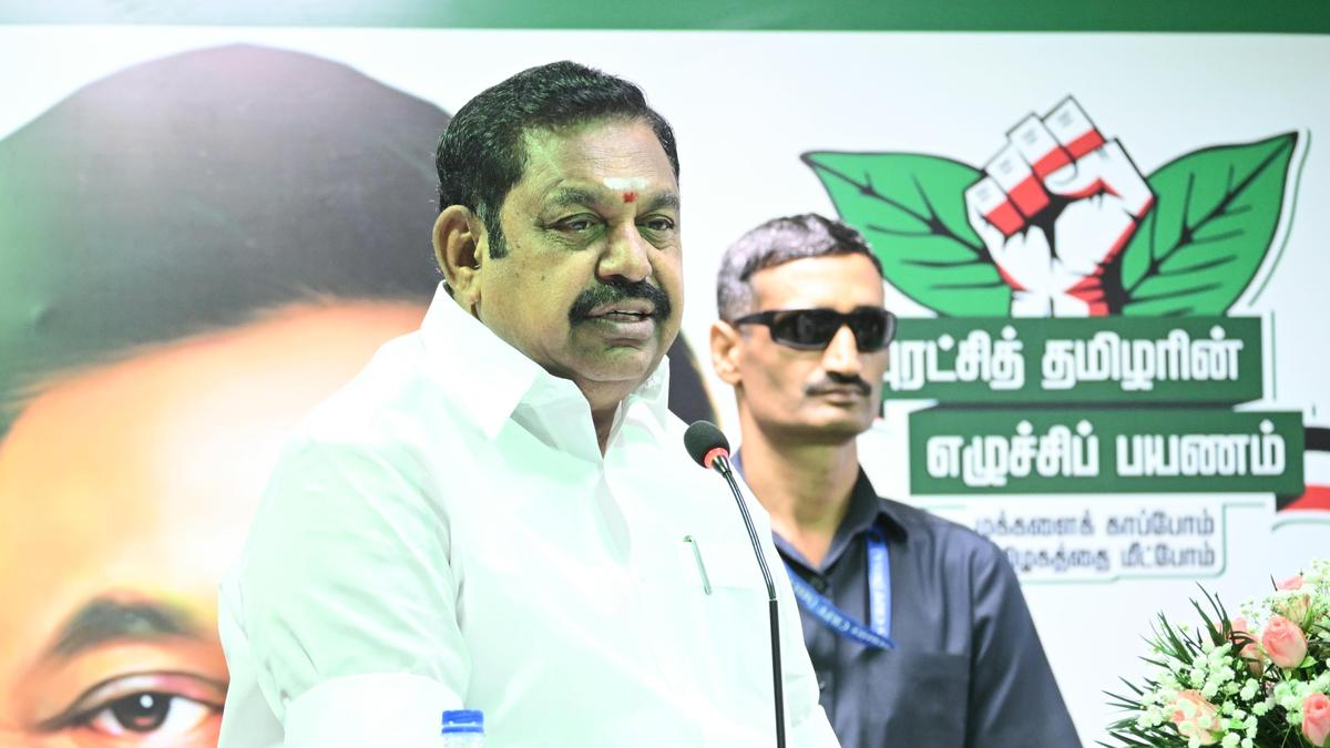 T.N. Assembly elections: Palaniswami thanks people for the high turnout