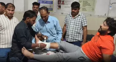 सोनीपत में पुलिस और कुख्यात बदमाशों के बीच मुठभेड़, इंस्पेक्टर की जैकेट पर लगी गोली