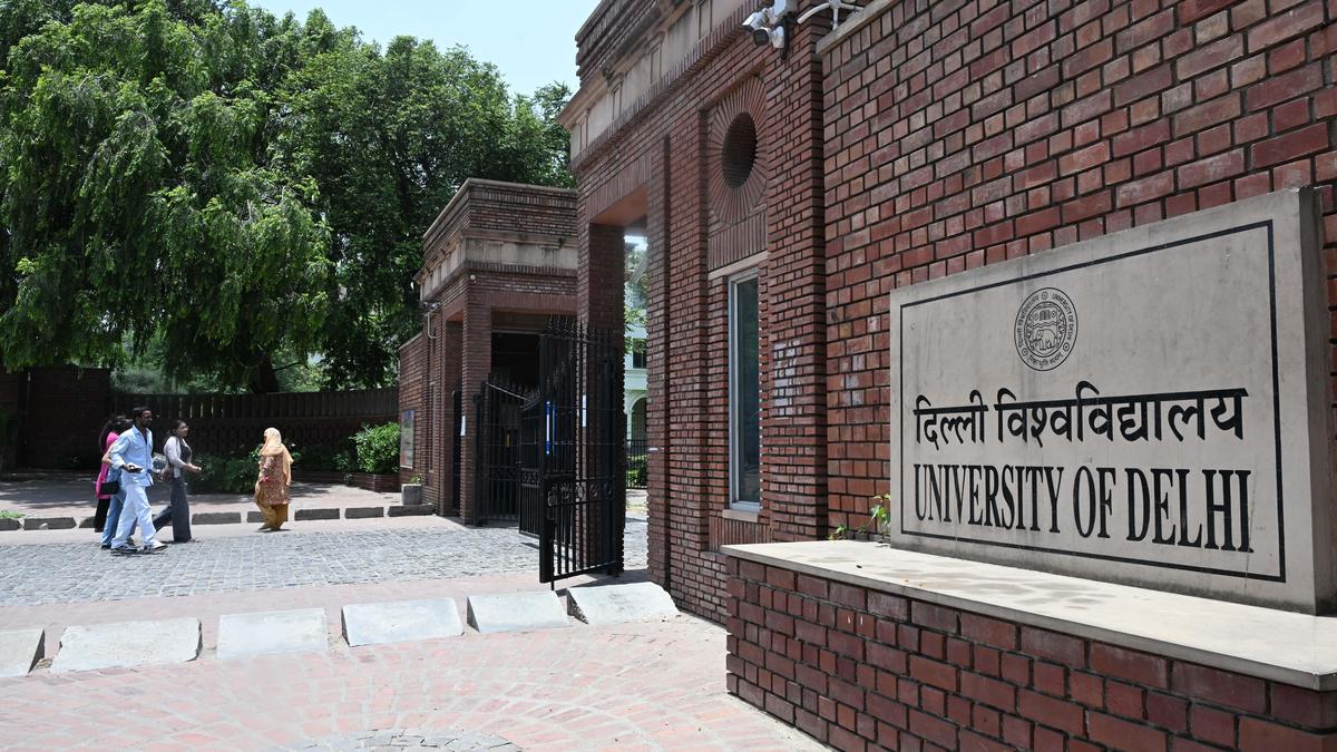 Delhi University announced admissions to UG programmes