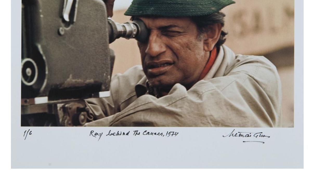 Nemai Ghosh’s colour portraits of Satyajit Ray lend a new dimension to the legend